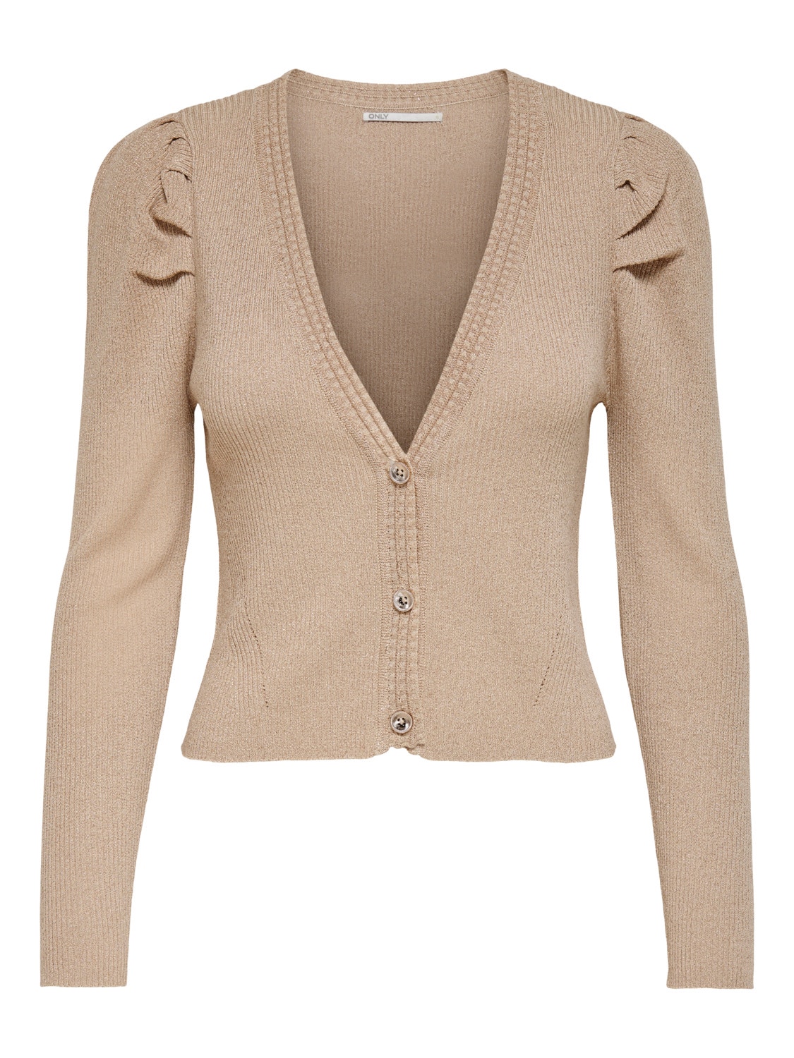 ONLY Cardigans en maille Col rond -Frosted Almond - 15235996