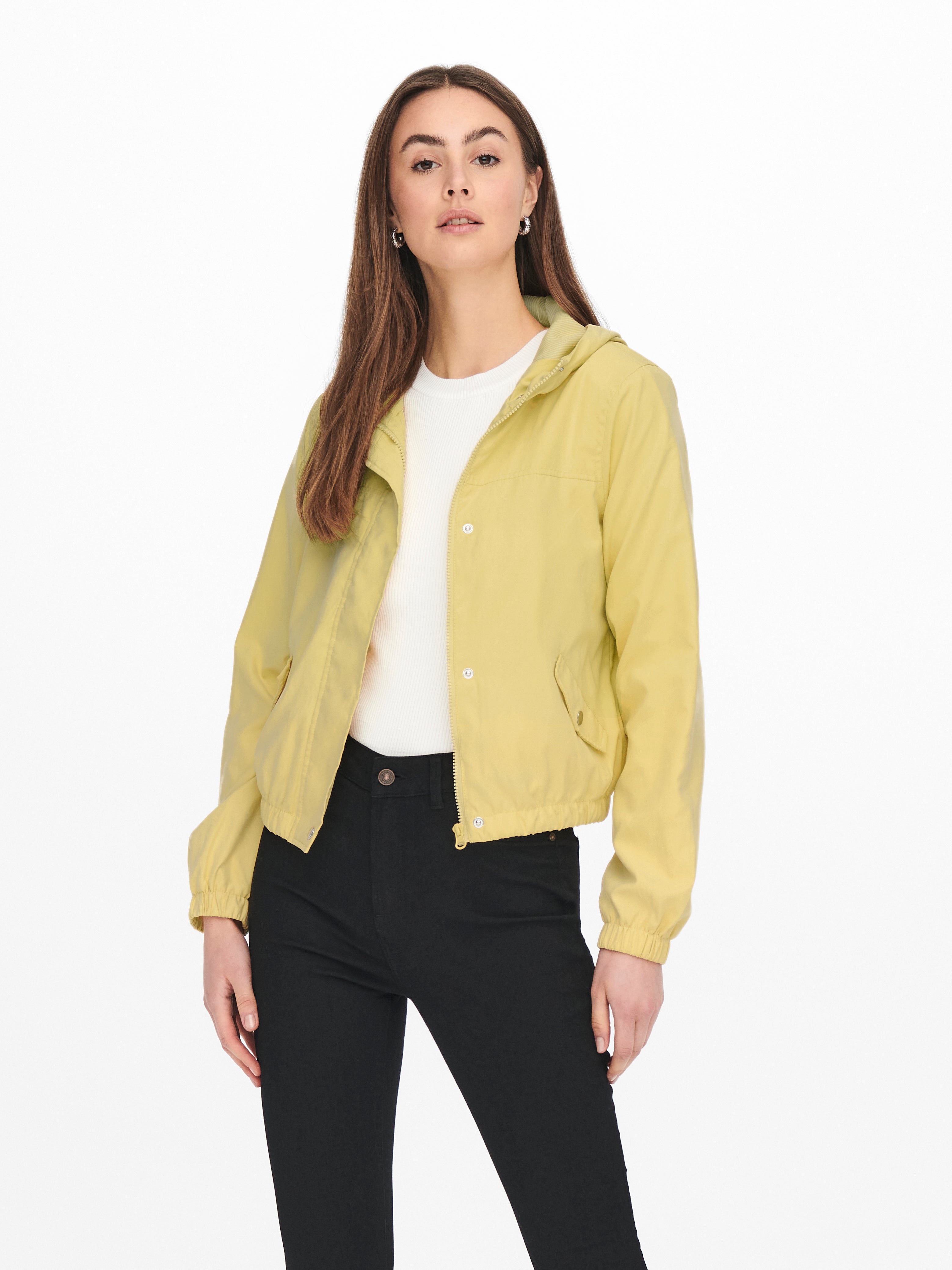 Solid colored Jacket | Light Yellow | ONLY®