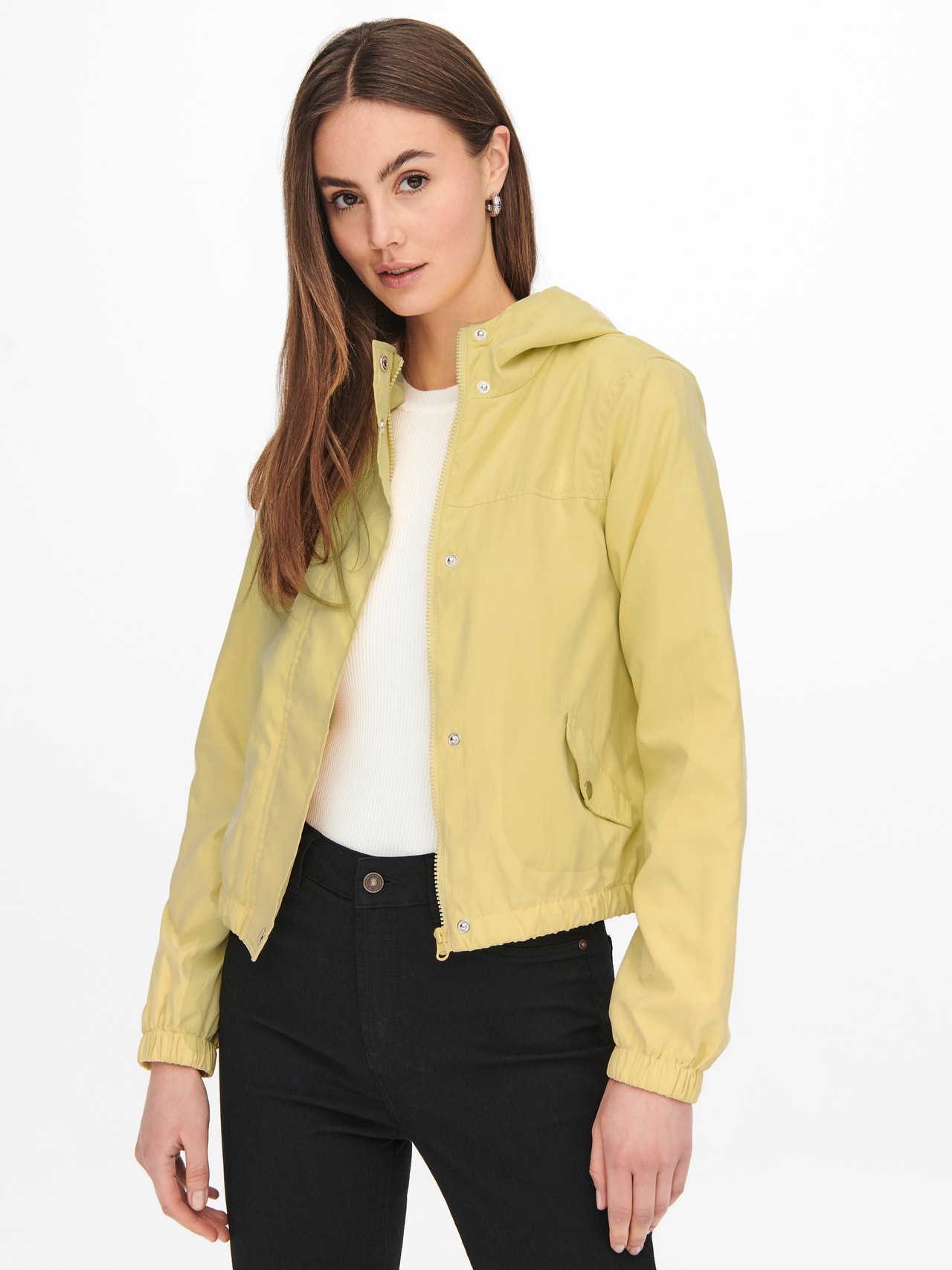 ONLY Couleur unie Veste -Straw - 15236012