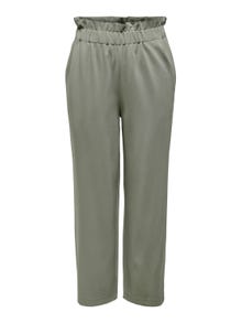 ONLY Slim Fit High waist Trousers -Shadow - 15236113