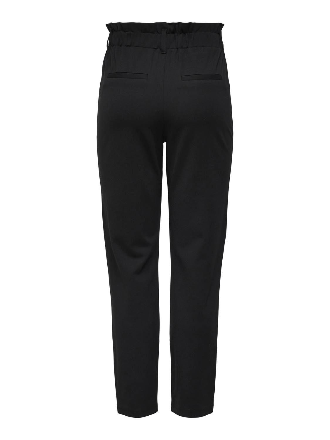 ONLY Poptrash Trousers -Black - 15236129