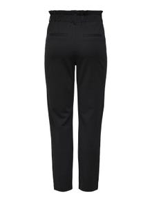 ONLY Poptrash Trousers -Black - 15236129