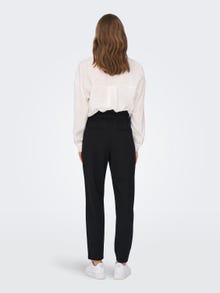 ONLY Carrot Fit High waist Trousers -Black - 15236129