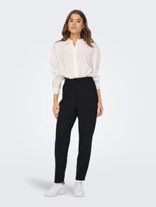 ONLY Carrot Fit High waist Trousers -Black - 15236129