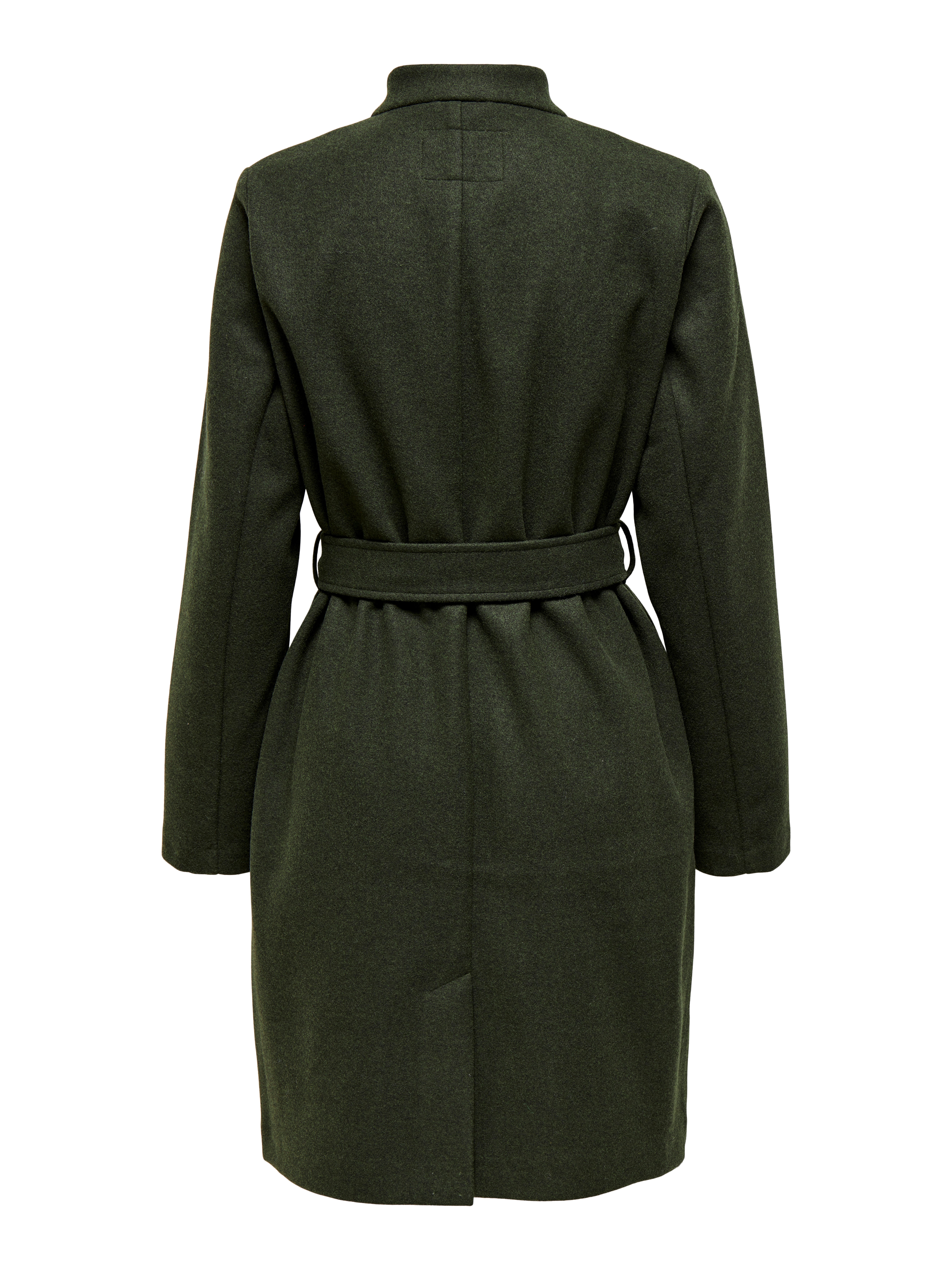 Dark green wrap clearance coat