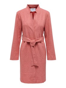 ONLY Wrap Coat -Red Alert - 15236135