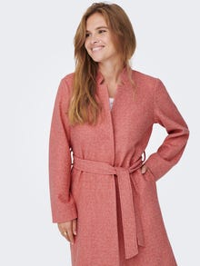ONLY Wrap Coat -Red Alert - 15236135