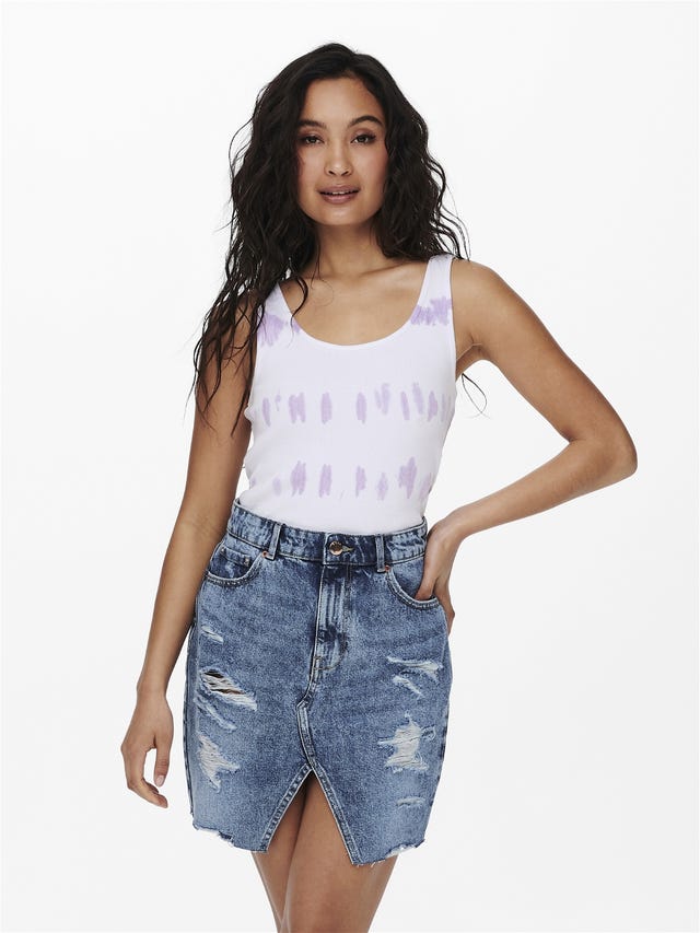 ONLY Tie dye Top - 15236175