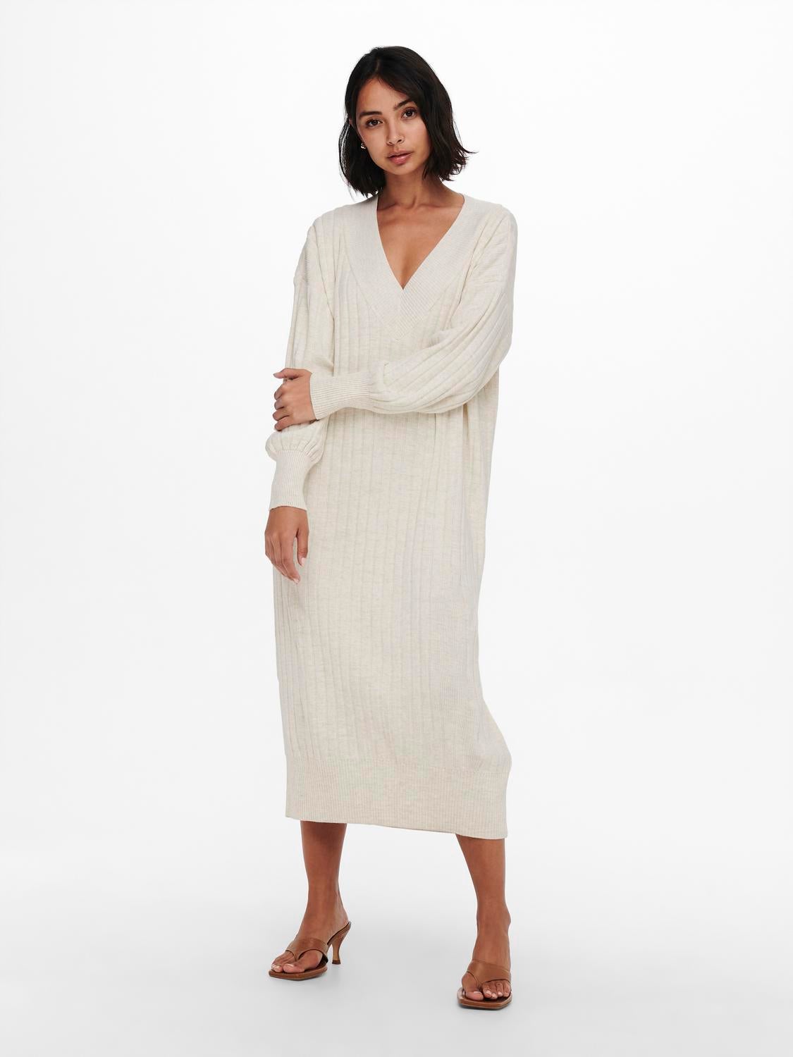 Mid length knit outlet dress