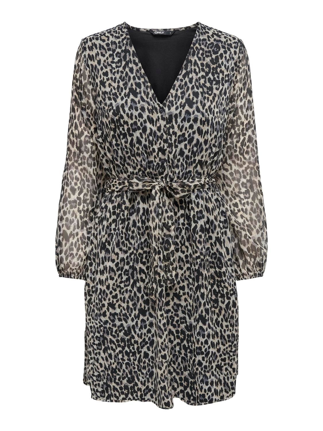 Only leopard clearance dress