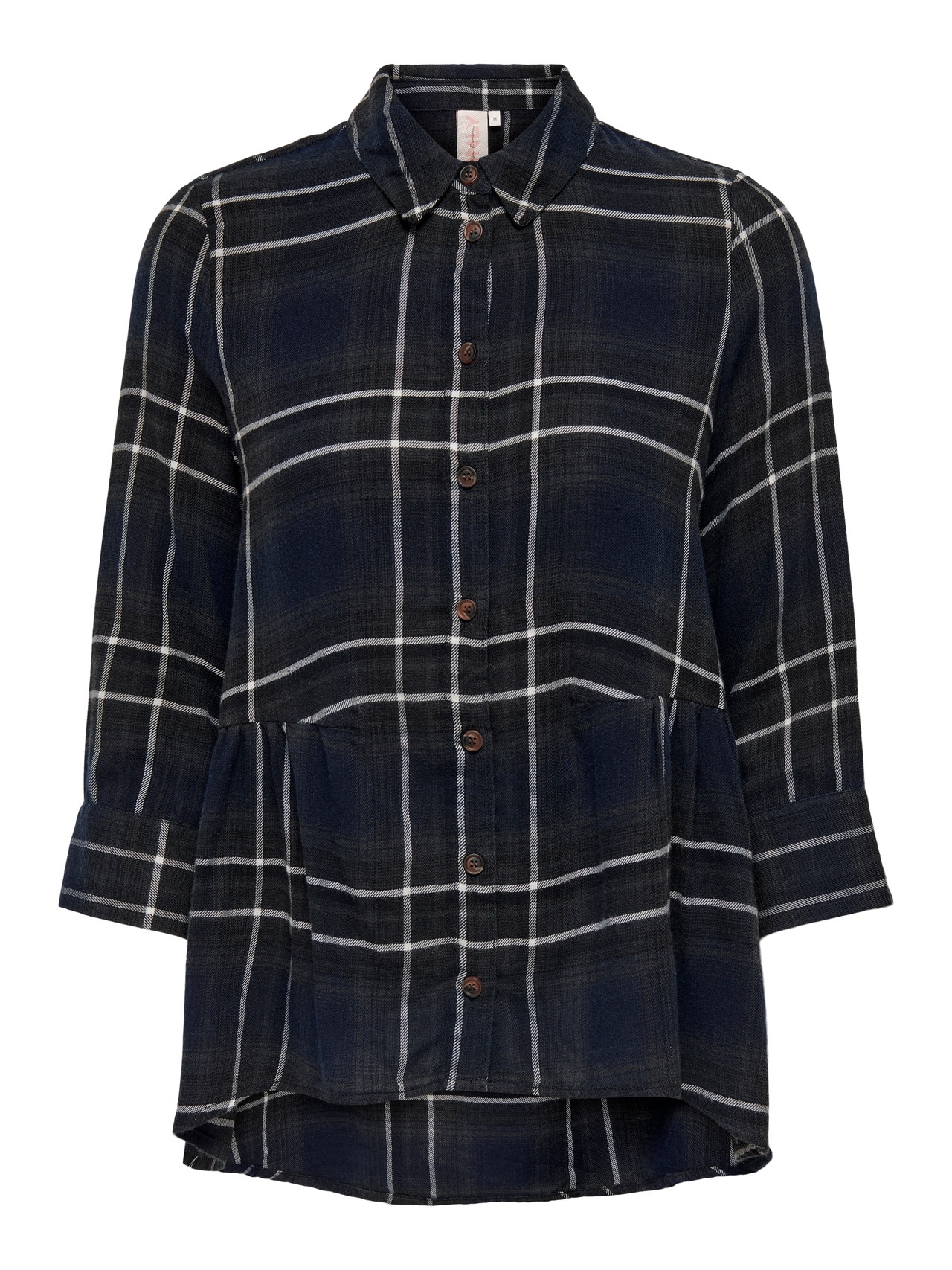 ONLY A cuadros Camisa -Night Sky - 15236432