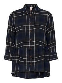 ONLY Relaxed Fit Shirt collar Shirt -Night Sky - 15236432