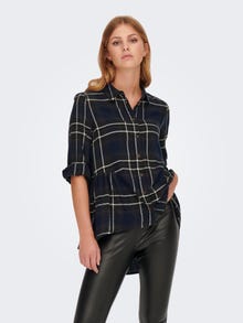 ONLY A cuadros Camisa -Night Sky - 15236432