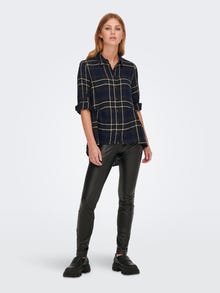 ONLY Checked Shirt -Night Sky - 15236432