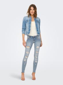 ONLY ONLCoral low skinny ankle jeans -Medium Blue Denim - 15236453