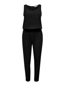 ONLY Solid colored Jumpsuit -Black - 15236581
