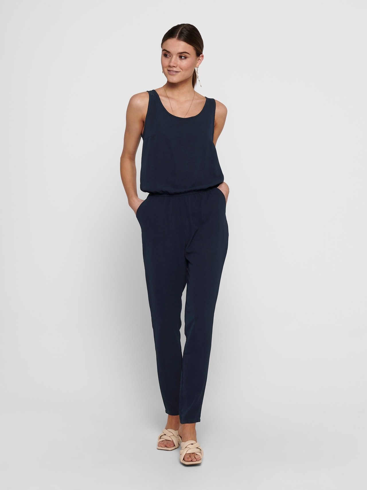 ONLY Einfarbig Jumpsuit -Night Sky - 15236581