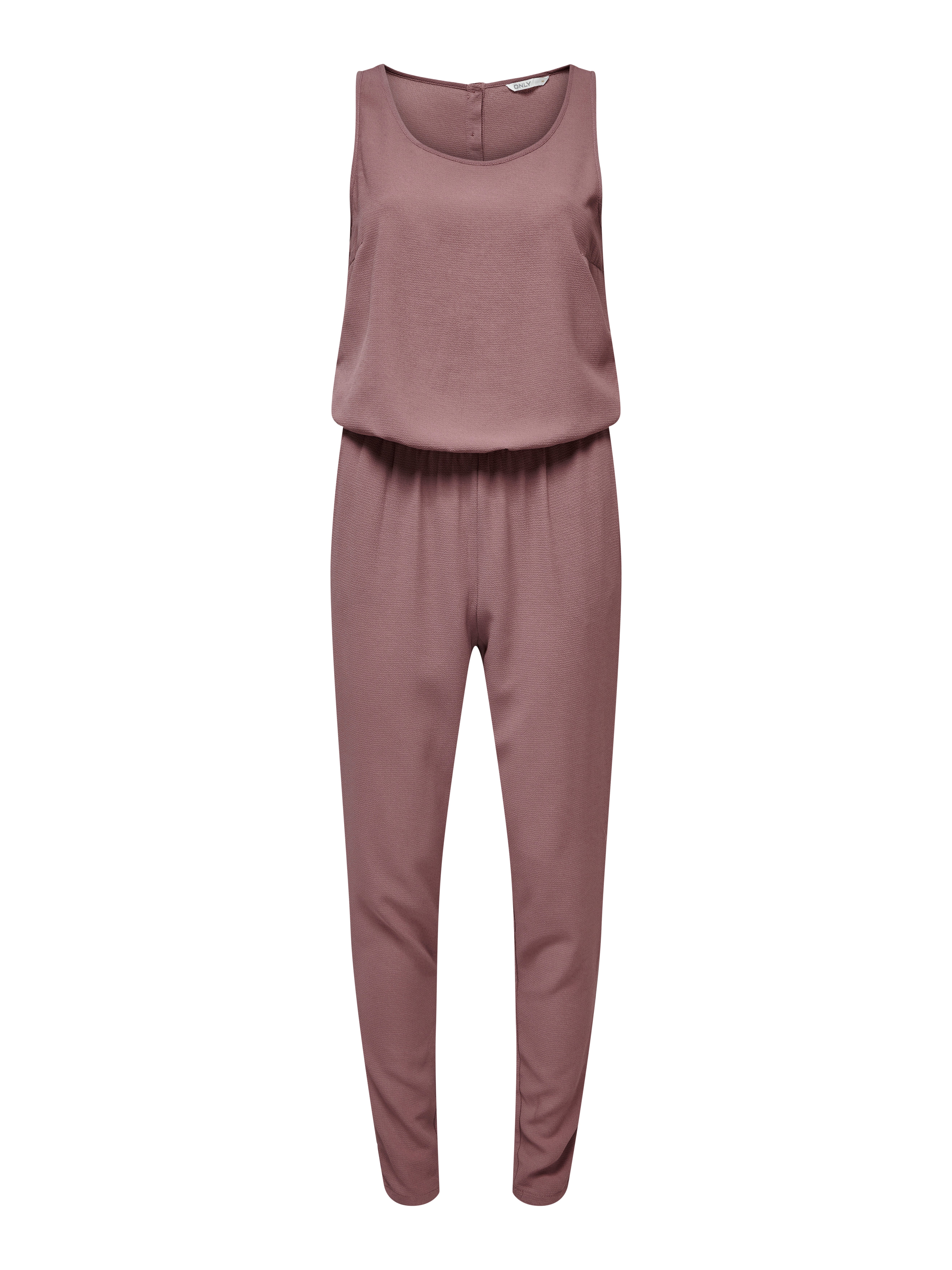 rose colored jumpsuit