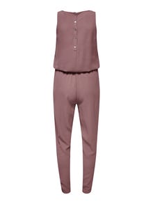 ONLY Mittlere Taille Jumpsuit -Rose Brown - 15236581