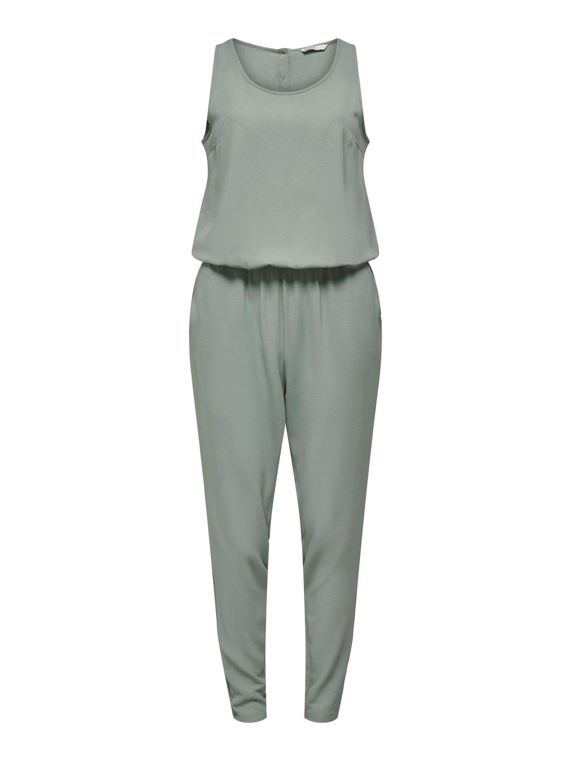 ONLY Ensfarvet Jumpsuit -Slate Gray - 15236581