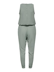 ONLY Mid waist Jumpsuit -Slate Gray - 15236581