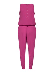 ONLY Effen gekleurd Jumpsuit -Very Berry - 15236581