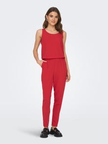 ONLY Solid colored Jumpsuit -Mars Red - 15236581