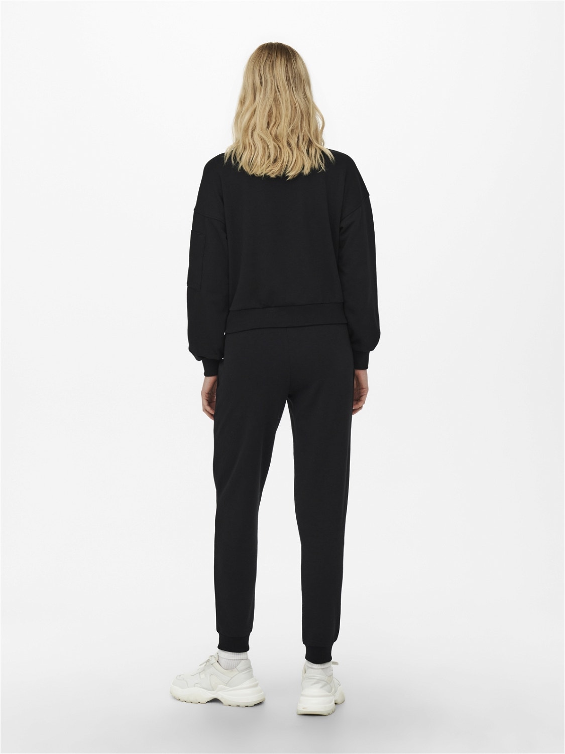 ONLY Højhalset Sweatshirt -Black - 15236602