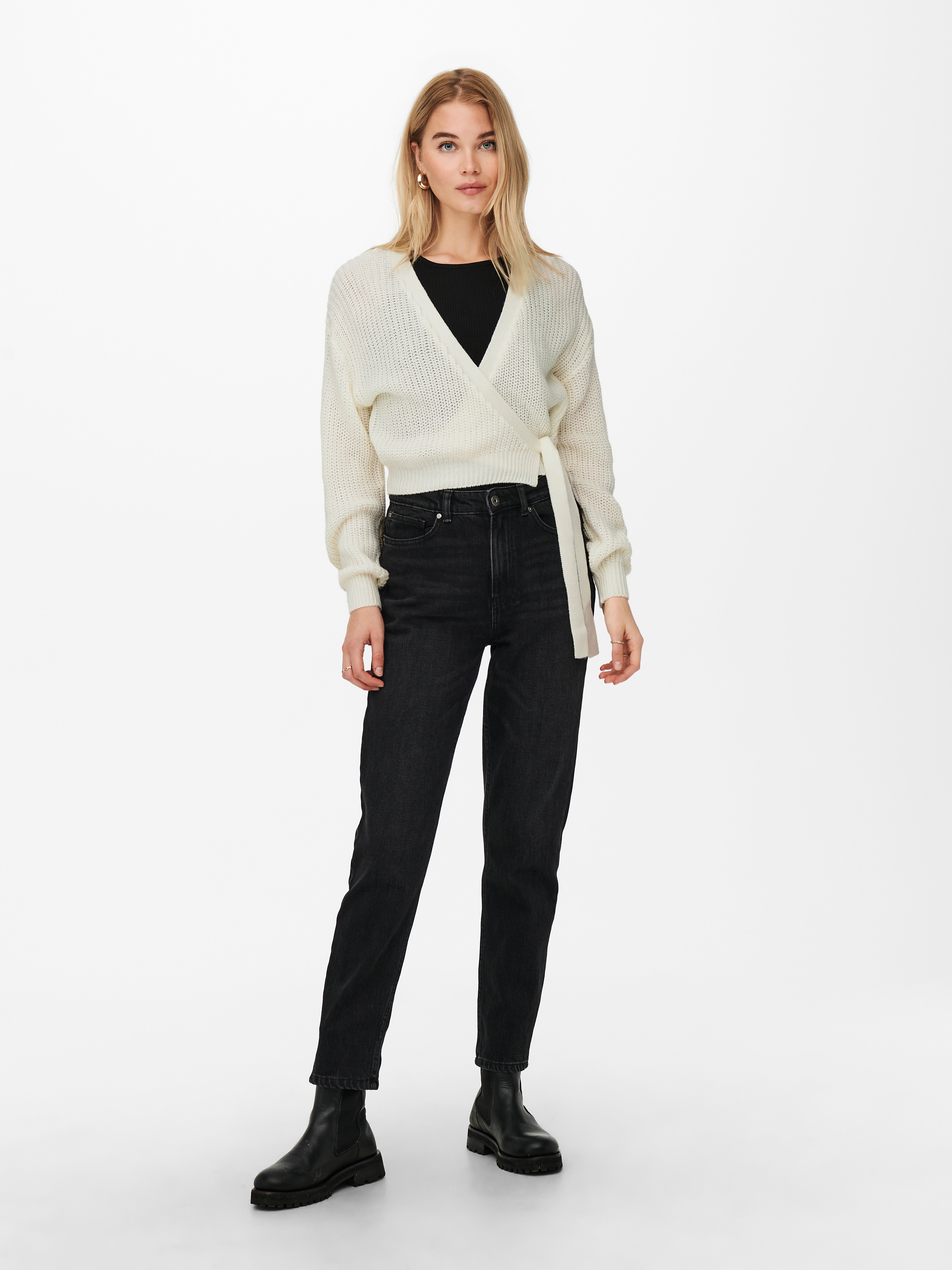 Wrap Cardigan | Off.White | ONLY®