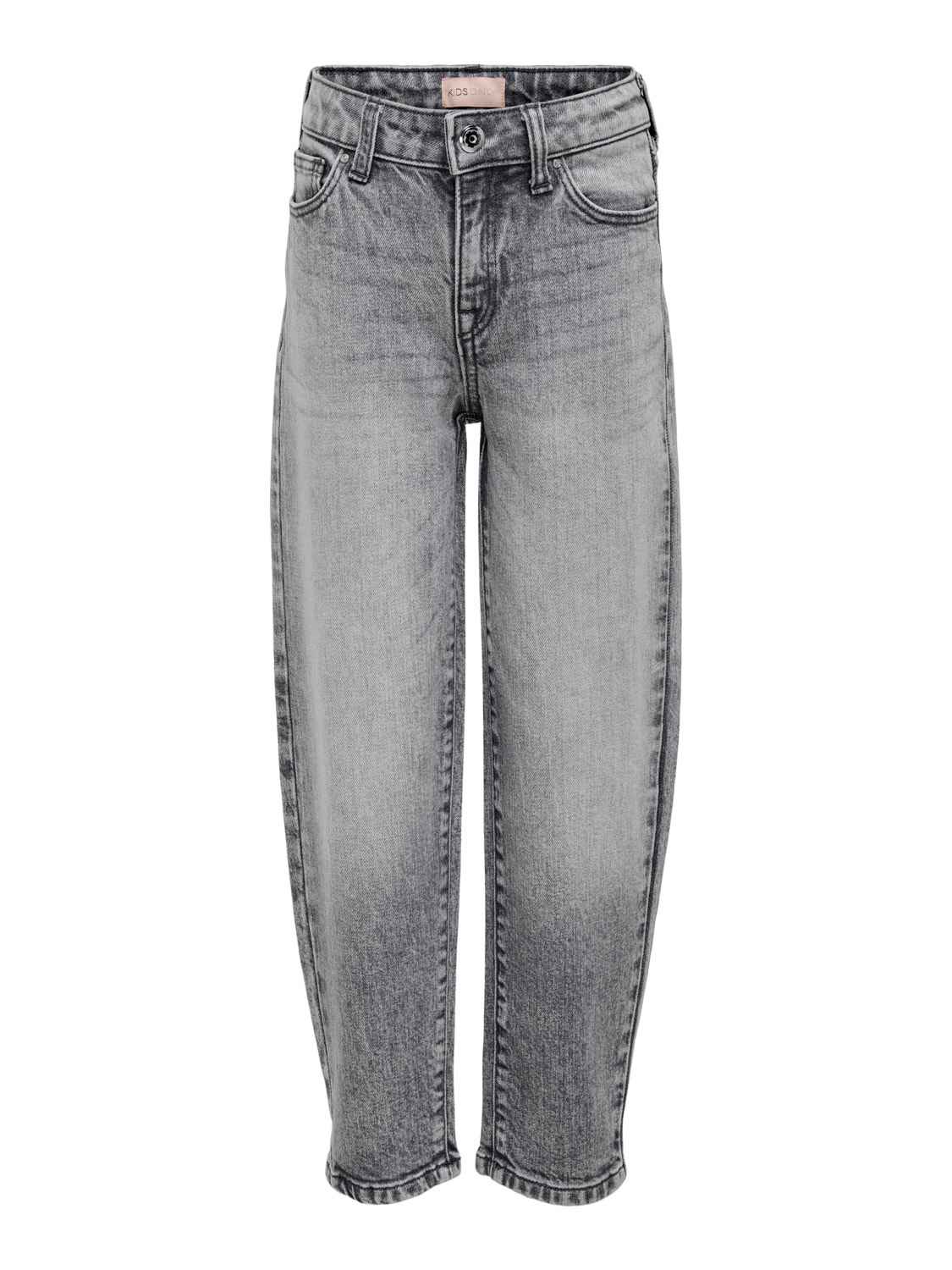 ONLY Jeans Regular Fit Taille moyenne -Light Grey Denim - 15236640
