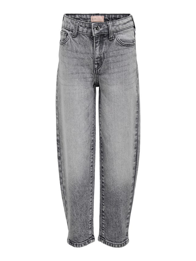 ONLY KONLucca life mw ankle Straight fit-jeans - 15236640