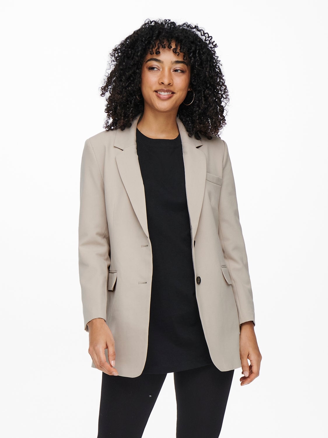 Oversize Blazer | Light Grey | ONLY®