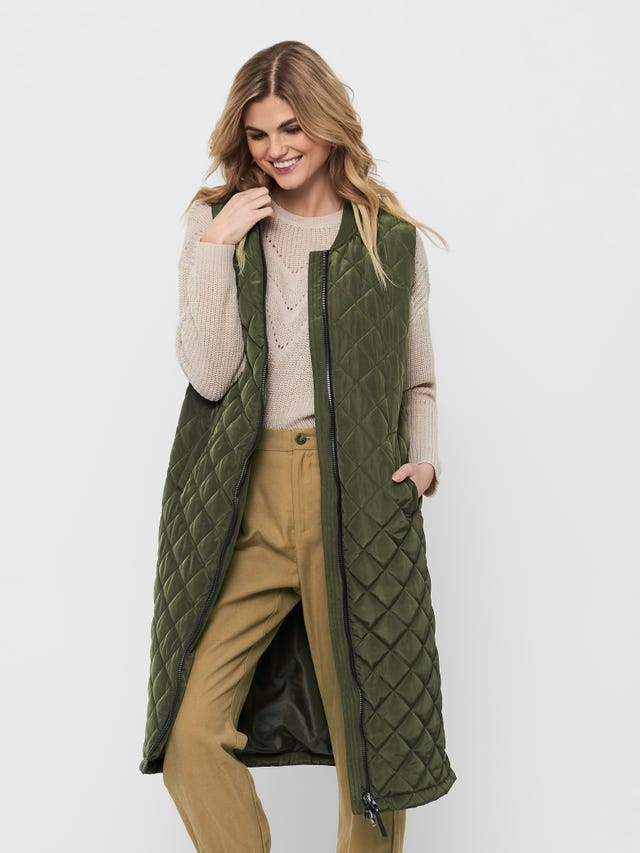 ONLY Long quilted Waistcoat - 15236914