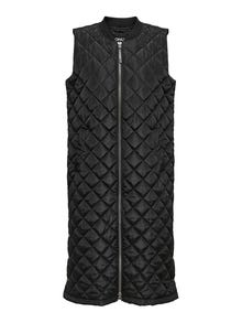 ONLY Gilets anti-froid Col à revers -Black - 15236914