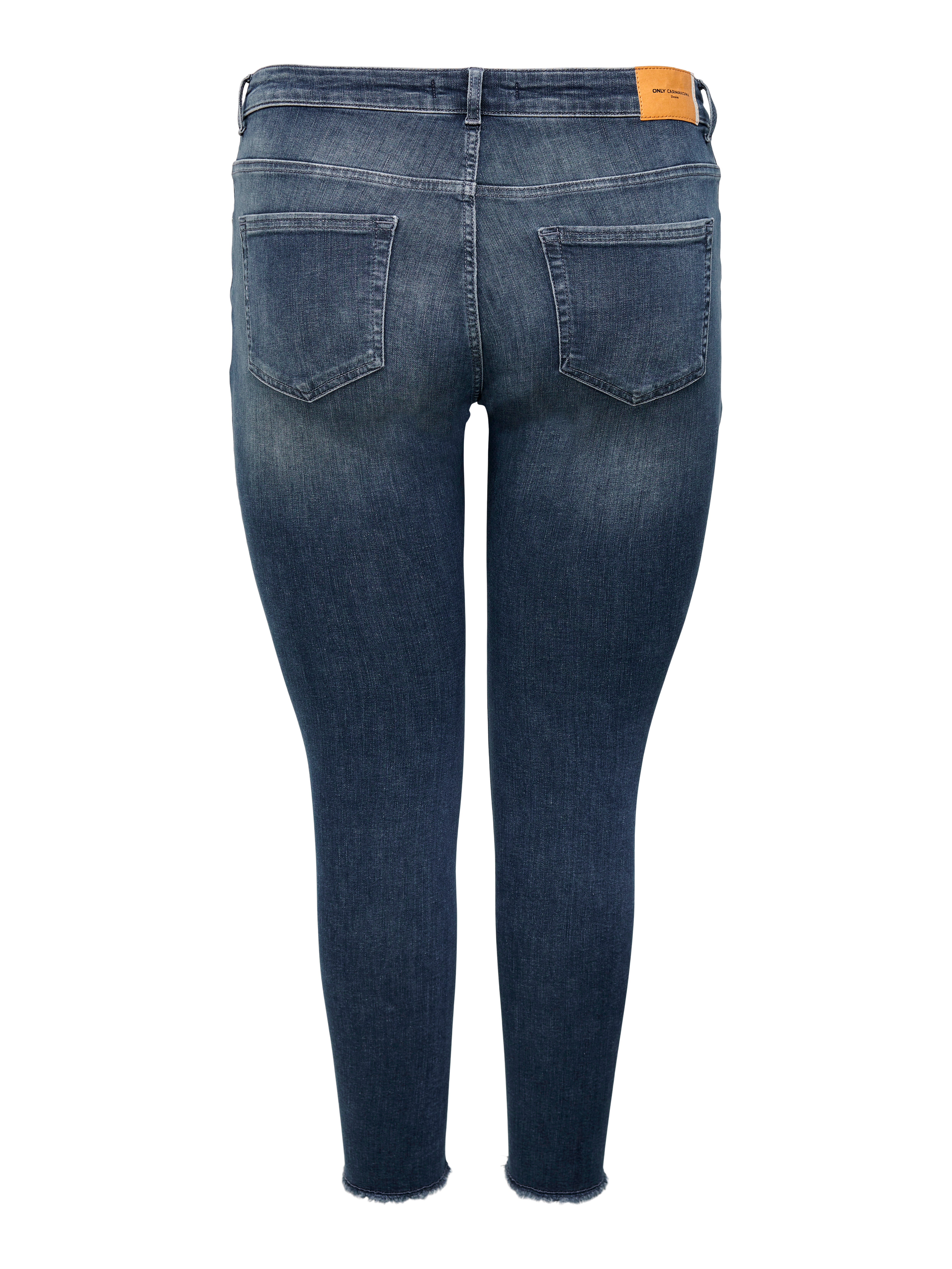 Thumbnail - Carwilly Hohe Taille Skinny Fit Jeans