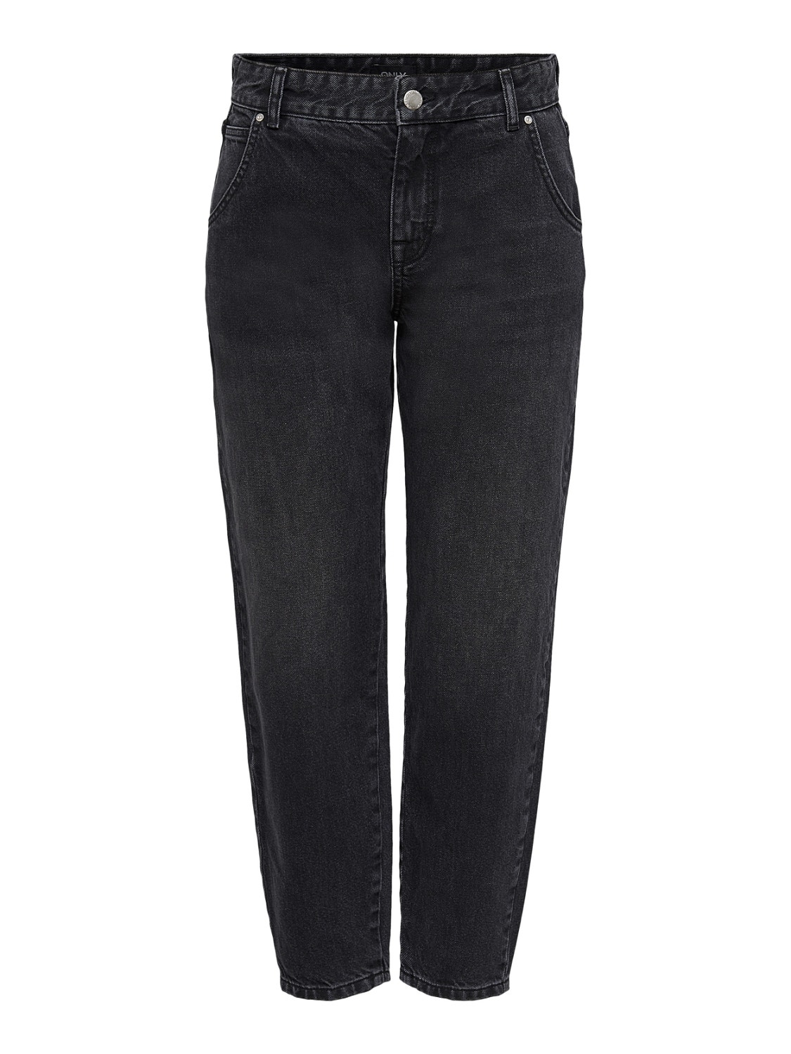 ONLY Carrot Fit High waist Jeans -Black Denim - 15236962