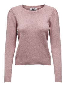 ONLY O-Neck Pullover -Woodrose - 15237060