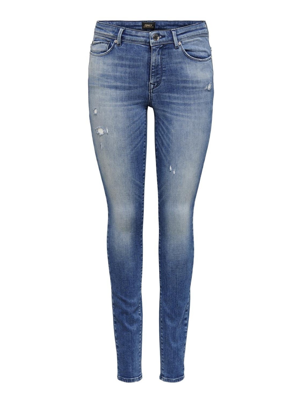 ONLShape Life Reg Skinny fit jeans | Medium Blue | ONLY®