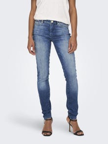 ONLY ONLShape Life Reg Skinny jeans -Medium Blue Denim - 15237326