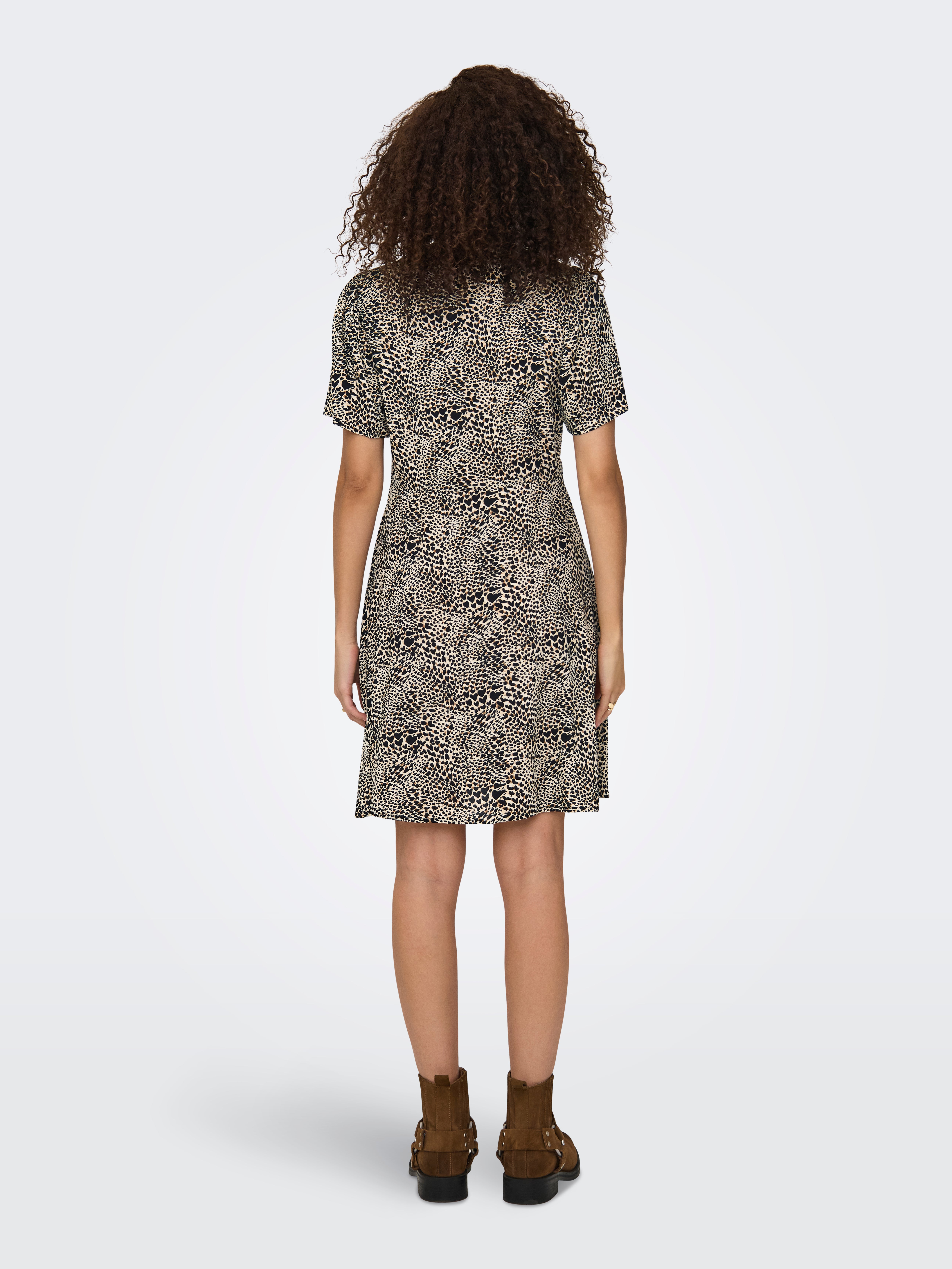 Abito ONLY Onlkarina - Vestito Corto Linea A In Maglia Maniche 796457 Abito ONLY Onlkarina - Vestito Corto Linea A In Maglia Maniche 796457
