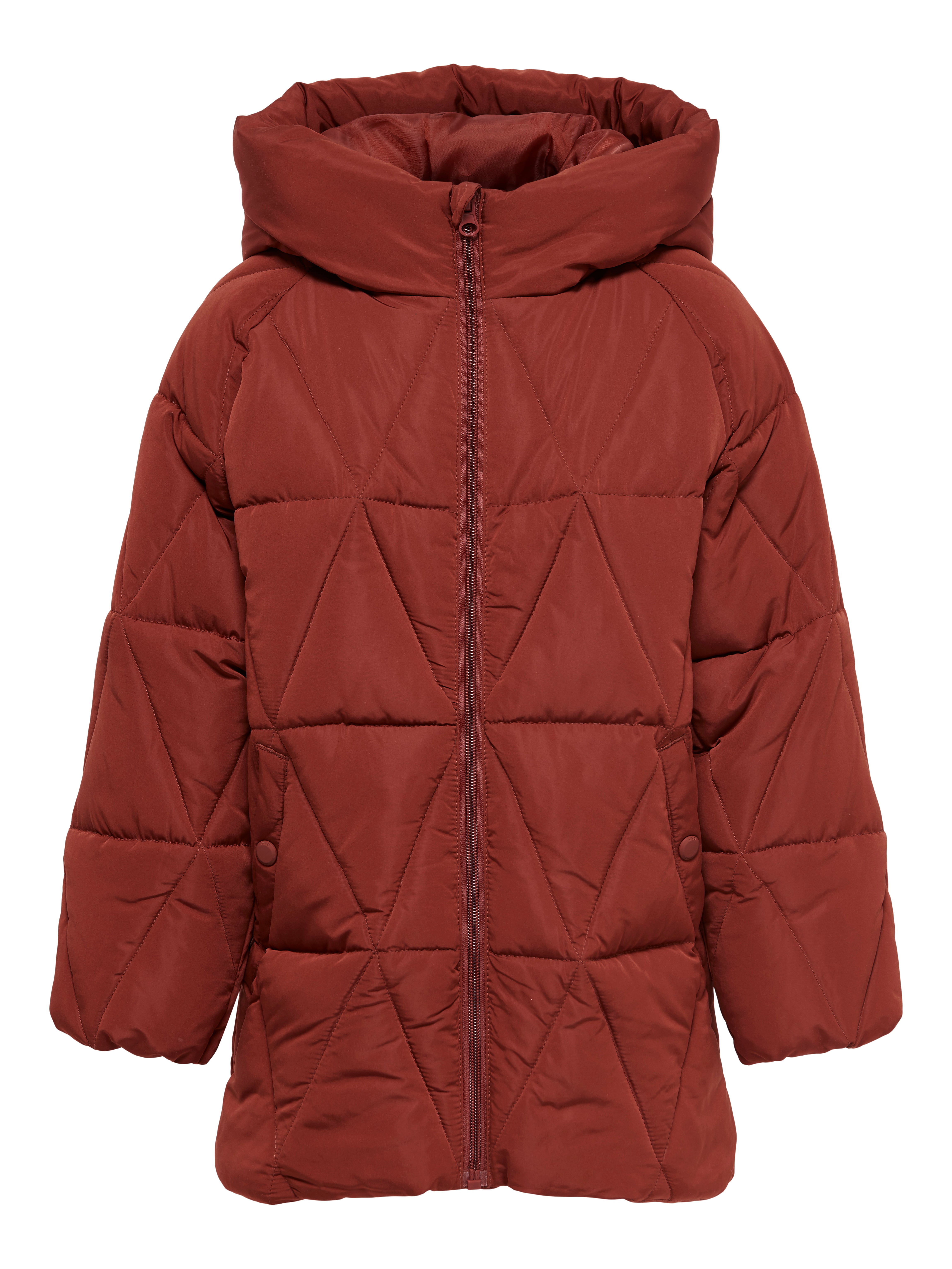 Short Puffer Jacket | Dark Red | ONLY®