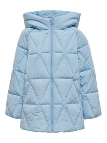 ONLY Short Puffer Jacket -Airy Blue - 15237425