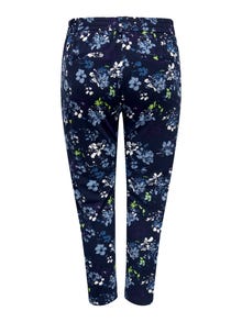 ONLY Curvy patterned classic Trousers -Night Sky - 15237446