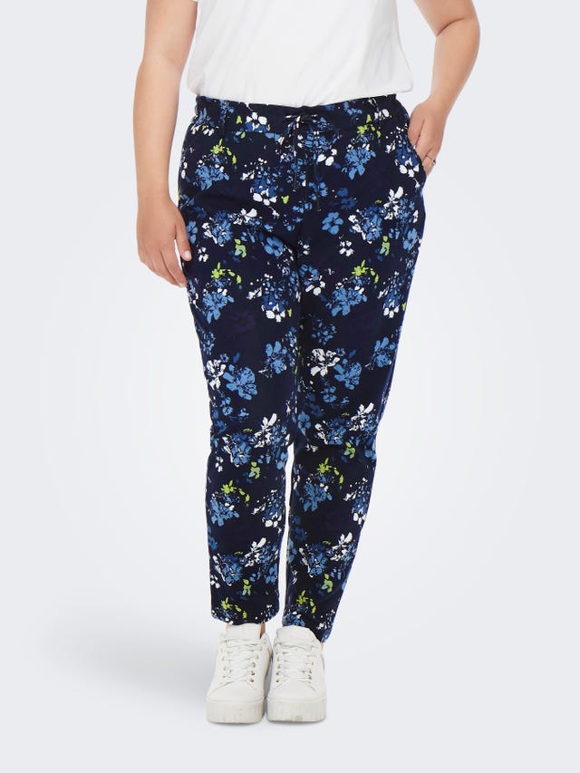 ONLY Curvy patterned classic Trousers - 15237446