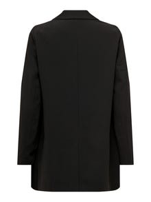 ONLY Loose Fit Reverse Blazer -Black - 15237544