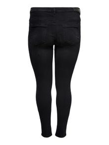 ONLY CarLaola life reg talla grande Jeans skinny fit -Black Denim - 15237616