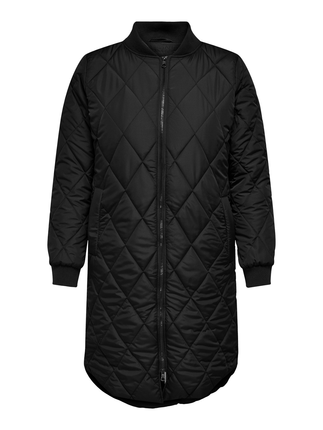 ONLY Curvy quilted Jacket -Black - 15237689