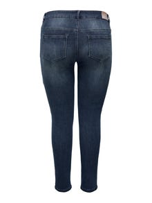 ONLY CARSally reg talla grande Jeans skinny fit -Blue Black Denim - 15237849