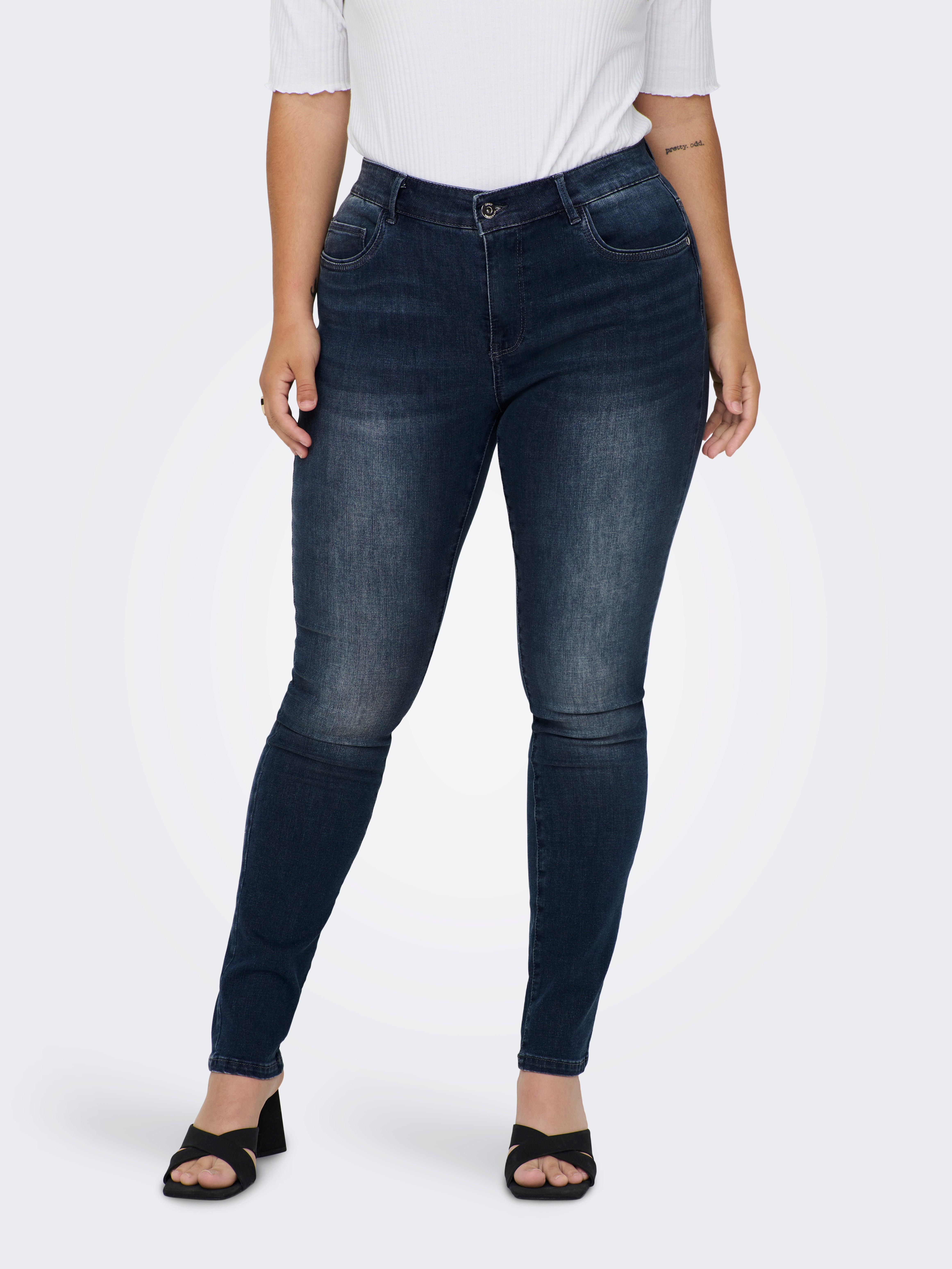 Curvy cheap denim jeans