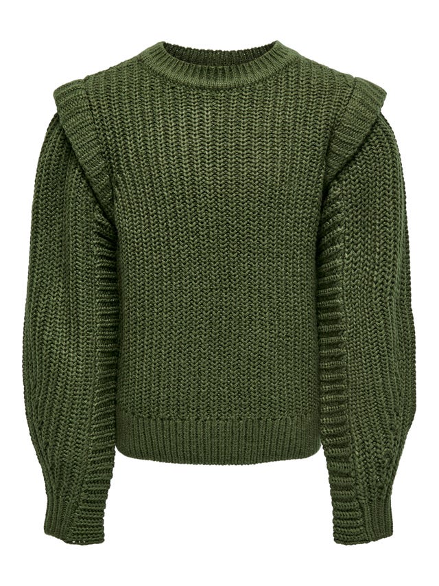 ONLY Texture Knitted Pullover - 15237878